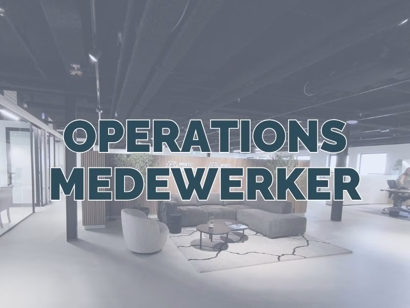 Solliciteer als operations medewerker