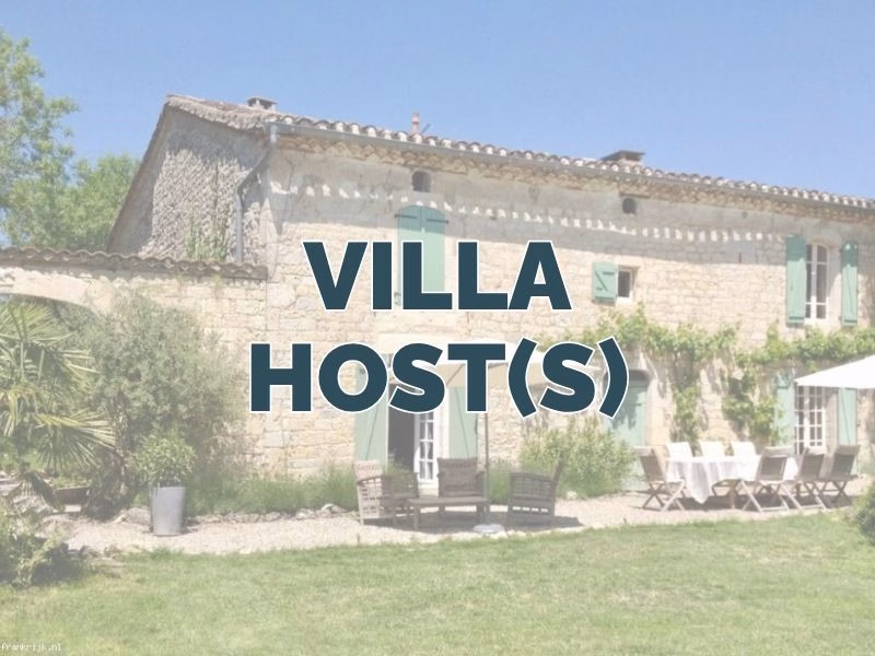 Solliciteer als villa host
